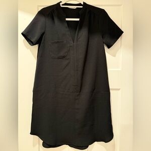 Lush Black Mini Dress